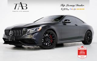 Used 2017 Mercedes-Benz S-Class S 63 AMG | COUPE | HUD | MASSAGE | 20 IN WHEELS for sale in Vaughan, ON