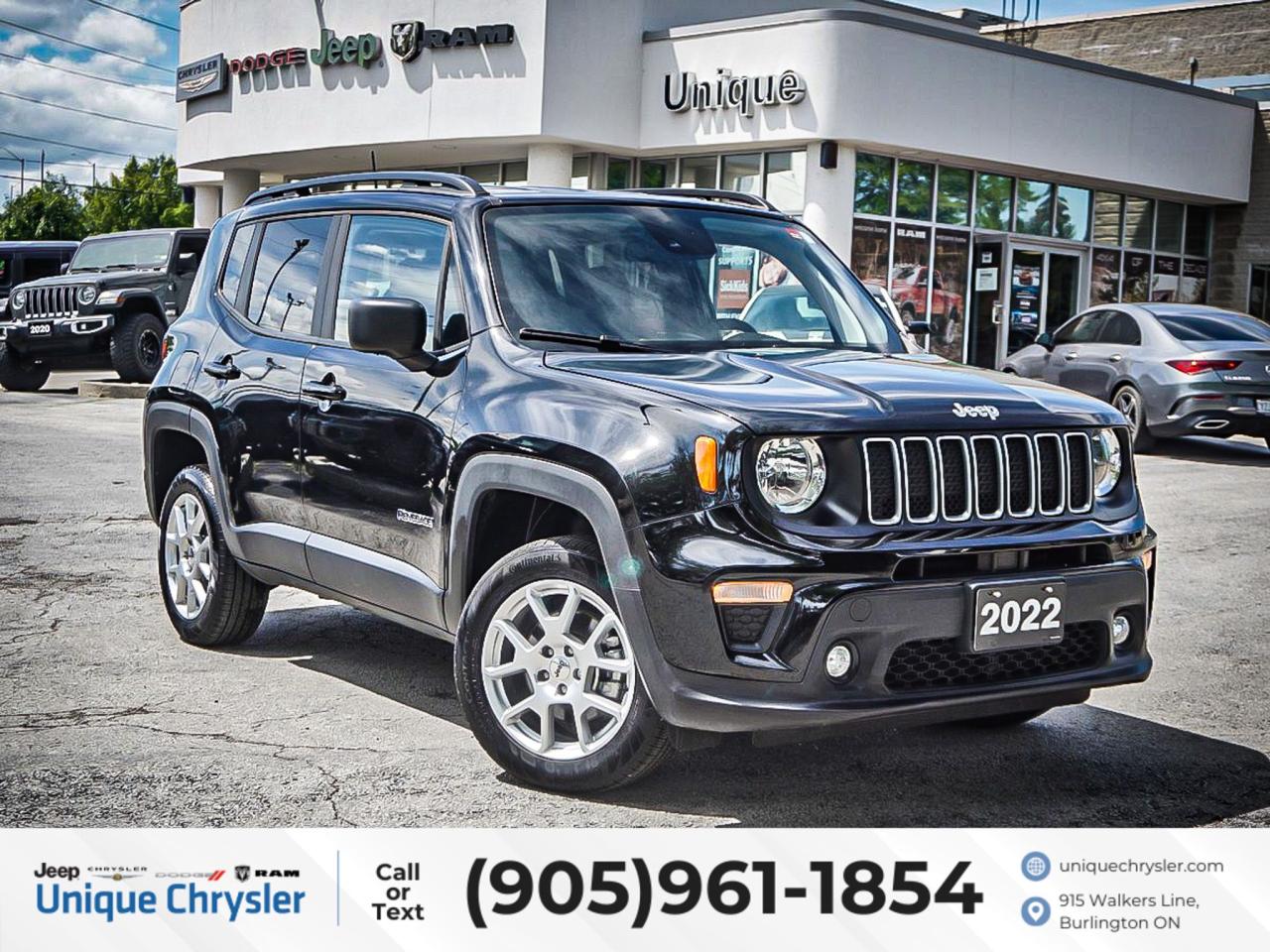 Used 2022 Jeep Renegade North 4x4| LOCAL TRADE| LOW KMs| for sale in Burlington, ON