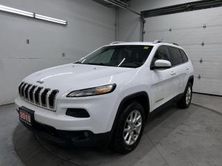 Used 2015 Jeep Cherokee NORTH 4x4 | HTD SEATS |REMOTE START |8.4-IN SCREEN for sale in Ottawa, ON