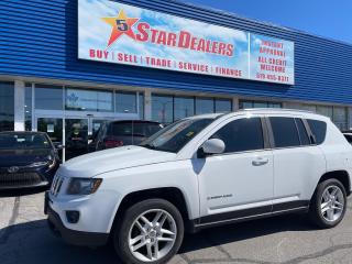 Used 2015 Jeep Compass Limited LEATHER SUNROOF! WE FINANCE ALL CREDIT! for sale in London, ON