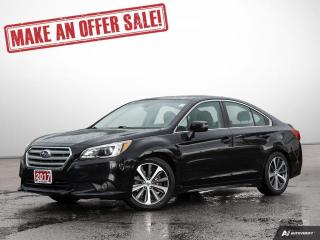 Used 2017 Subaru Legacy LIMITED for sale in Ottawa, ON