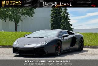 Used 2016 Lamborghini Aventador LP 700-4 Roadster Valvetronic exhaust for sale in Mississauga, ON
