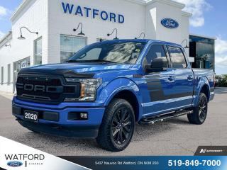 Used 2020 Ford F-150 XLT cabine SuperCrew 4RM caisse de 5,5 pi for sale in Watford, ON