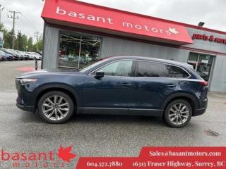 Used 2021 Mazda CX-9 GS-L, 7 Passenger, Leather, Sunroof, Heated Seats! for sale in Surrey, BC