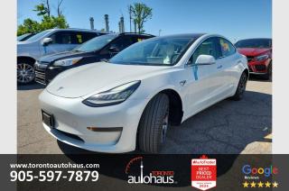 Used 2019 Tesla Model 3 WHITE ON WHITE I TESLASUPERSTORE.CA for sale in Concord, ON