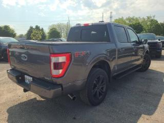 Used 2022 Ford F-150 LARIAT Crew 4X4, Sport Pkg, FX4, Pano Roof, Leather, Nav, Tow Pkg, CarPlay + Android,and more! for sale in Guelph, ON