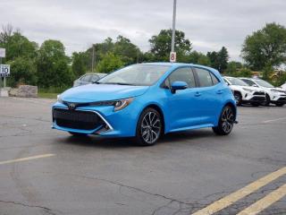 Used 2021 Toyota Corolla Hatchback 6-Speed Manual, Leather Trim, Navi, Htd Seats, CarPlay + Android, Bluetooth, Rear Camera, + more! for sale in Guelph, ON