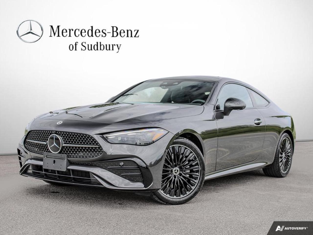 Used 2024 Mercedes-Benz CLE 300 4MATIC Coupe  -  601A - Black for sale in Sudbury, ON