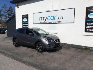Used 2020 Nissan Qashqai SL AWD!! MOONROOF. BACKUP CAM. HEATED SEATS. LEATHER. NAV. PWR SEATS. ALLOYS. A/C. CRUISE. KEYLESS E for sale in North Bay, ON