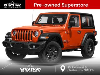 Used 2020 Jeep Wrangler SPORT for sale in Chatham, ON