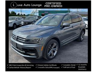 Used 2021 Volkswagen Tiguan HIGHLINE AWD, R-LINE PKG! PANO ROOF, LOADED! for sale in Orleans, ON