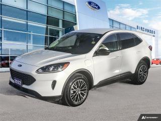 Used 2022 Ford Escape SE Plug-In Hybrid Local Vehicle | Low Kilometers | Cold Weather Pack for sale in Winnipeg, MB