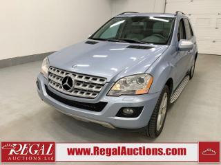 Used 2009 Mercedes-Benz M-Class ML320  for sale in Calgary, AB