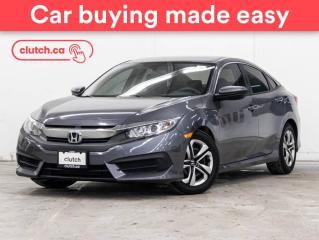 Used 2017 Honda Civic Sedan LX w/ Apple CarPlay & Android Auto, Heated Front Seats, Rearview Camera for sale in Bedford, NS