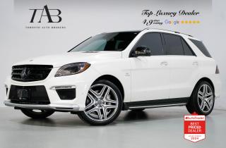 Used 2015 Mercedes-Benz ML-Class ML 63 AMG | V8 | REAR ENTERTAINMENT | 21 IN WHEELS for sale in Vaughan, ON