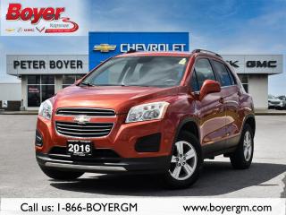 Used 2016 Chevrolet Trax LT for sale in Napanee, ON