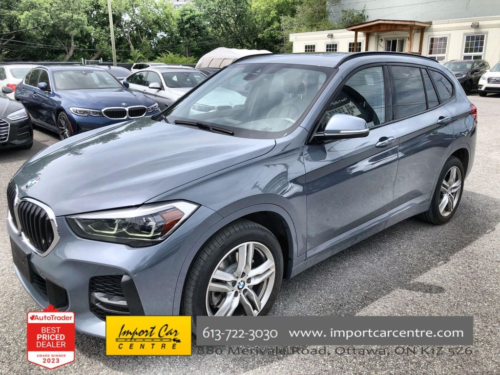 Used 2020 BMW X1 xDrive28i M SPORT, LEATHERETTE, PANO.ROOF, HTD. ST for Sale in Ottawa, Ontario