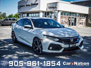 Used 2017 Honda Civic Hatchback Sport Touring| LEATHER| SUNROOF| NAV| for sale in Burlington, ON