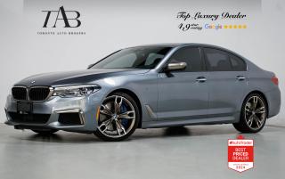 Used 2018 BMW 5 Series M550i xDrive | V8 | MASSAGE | HUD | 20 IN WHEELS for sale in Vaughan, ON