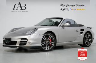 Used 2012 Porsche 911 TURBO | CABRIOLET | SPORT CHRONO PKG |19 IN WHEELS for sale in Vaughan, ON