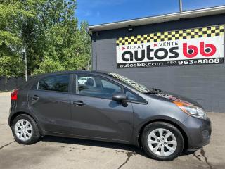 Used 2015 Kia Rio Hatchback ( MANUELLE - 97 000 KM ) for sale in Laval, QC
