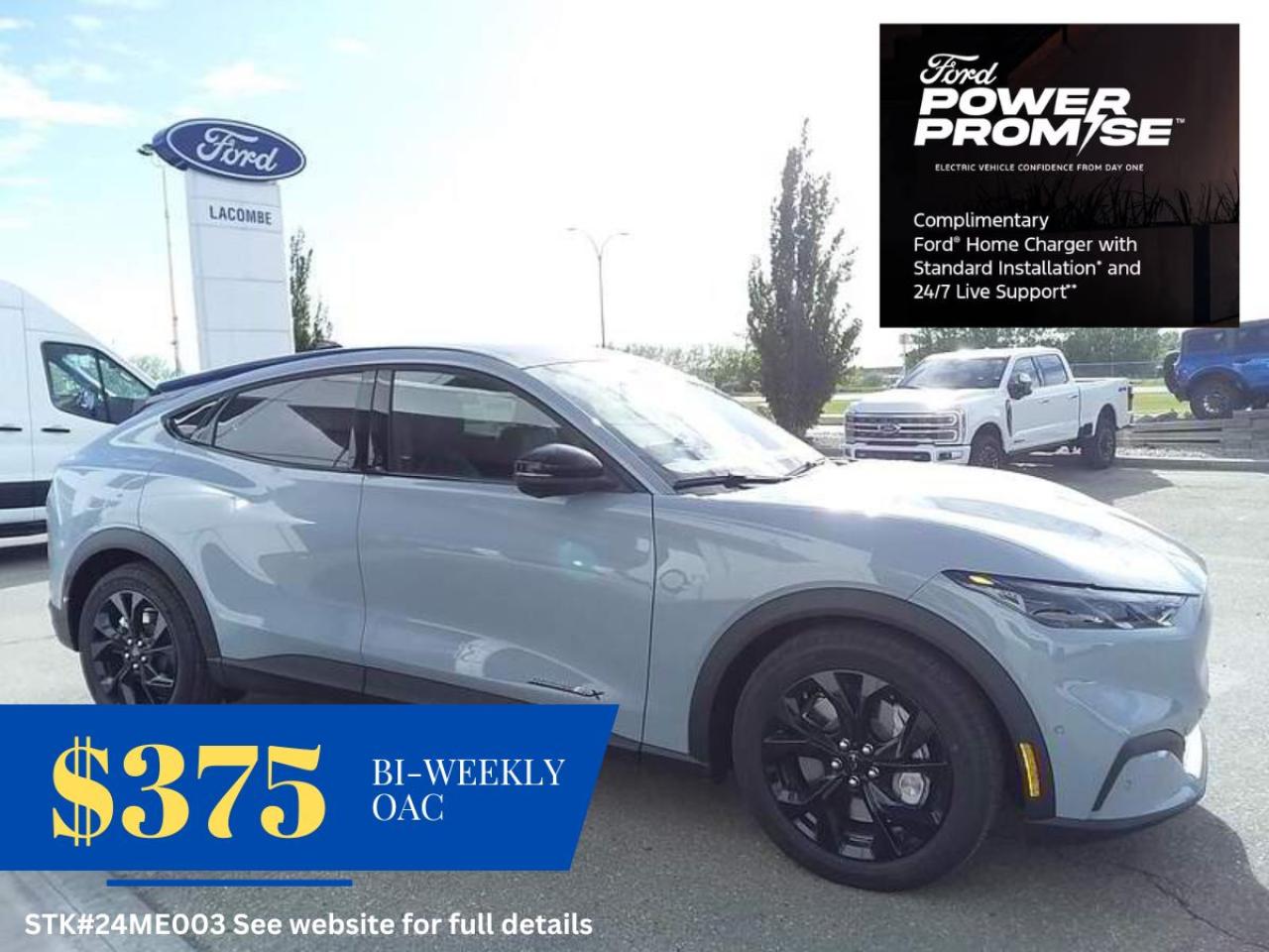 New 2024 Ford Mustang Mach-E Select for sale in Lacombe, AB