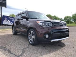 Used 2017 Kia Soul LEATHER, ROOF, BLIND SPOT, LOW KM'S #158 for sale in Medicine Hat, AB