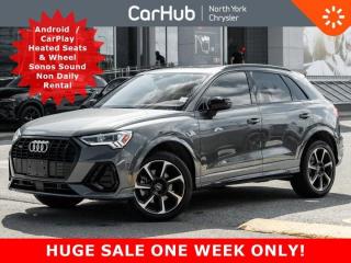 Used 2023 Audi Q3 Progressiv S-Line Panoroof Driver Assists Navigation for sale in Thornhill, ON