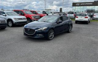 Used 2018 Mazda MAZDA3 Sport GT Hatch, Manual, Leather, Sunroof, Nav, Heated Steering + Seats and more! for sale in Guelph, ON