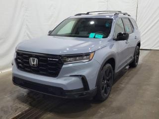 Used 2024 Honda Pilot Black Edition AWD, 8 Pass, Leather, Nav, Pano Roof, Multi-View Camera, Cooled + Heated Seats,+ more! for sale in Guelph, ON