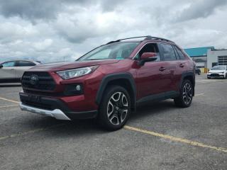 Used 2021 Toyota RAV4 Trail AWD, Leather, Sunroof, Adaptive Cruise, CarPlay + Android, Rear Camera, Bluetooth, and more! for sale in Guelph, ON