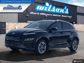 Used 2023 Hyundai KONA Electric Ultimate Leather, Sunroof, Nav, Cooled + Heated Seats, Adaptive Cruise, Head-Up Display, and more! for sale in Guelph, ON