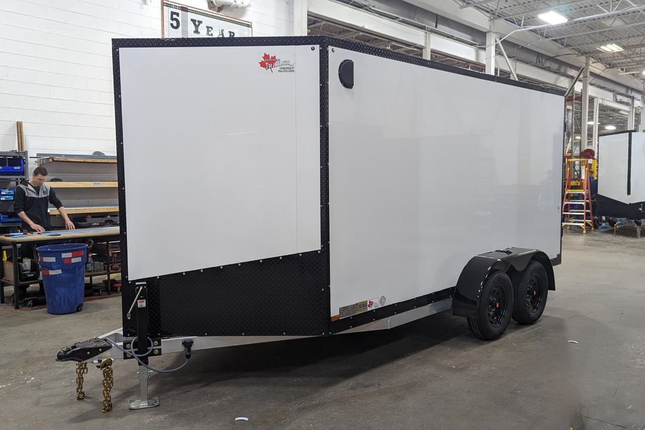 2024 Canadian Trailer Company 7x14 V Nose Cargo Trailer Econo model