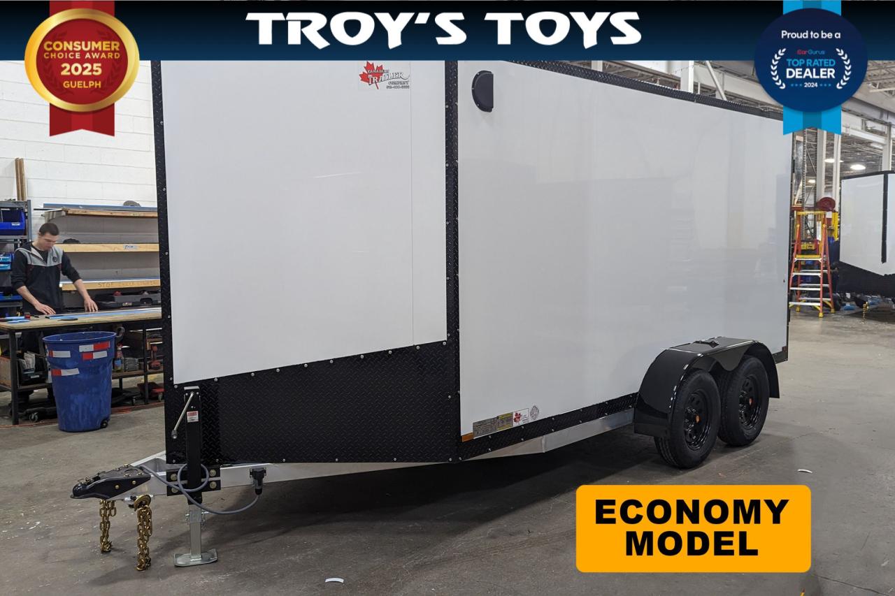2024 Canadian Trailer Company 7x14 V Nose Cargo Trailer Econo model