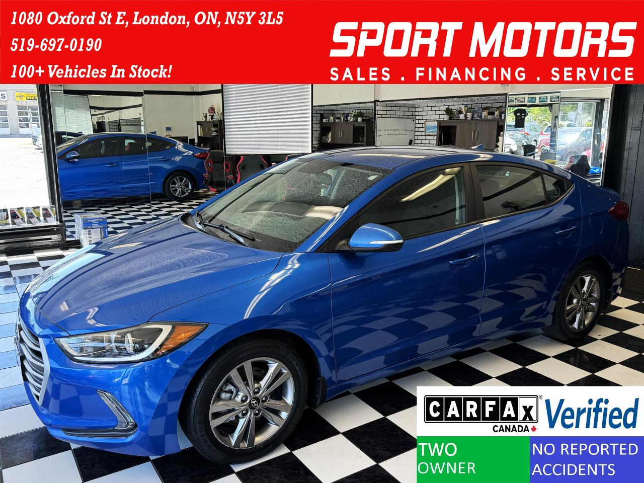 Used 2017 Hyundai Elantra GL+ApplePlay+Camera+Blind Spot+CLEAN CARFAX for sale in London, ON