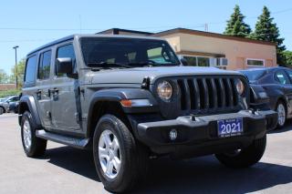 Used 2021 Jeep Wrangler Unlimited Sport S 4x4 for sale in Brampton, ON