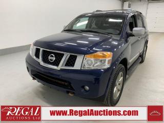 Used 2010 Nissan Armada Platinum Edition for sale in Calgary, AB