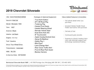 Used 2019 Chevrolet Silverado 1500 RST 