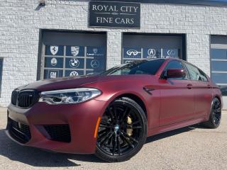 Used 2018 BMW M5 Firdt Editon 1/400 Clean Carfax Carbon Cermamics for sale in Guelph, ON