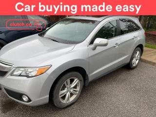 Used 2014 Acura RDX Base w/ Heated Front Seats, Dual-Zone A/C, Power Moonroof for sale in Toronto, ON