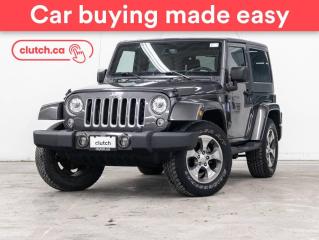 Used 2018 Jeep Wrangler JK Sahara 4x4 w/ Bluetooth, Nav, A/C for sale in Toronto, ON