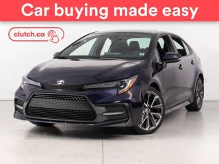 Used 2022 Toyota Corolla SE w/ Dynamic Radar Cruise, Rearview Cam, Apple CarPlay for sale in Bedford, NS