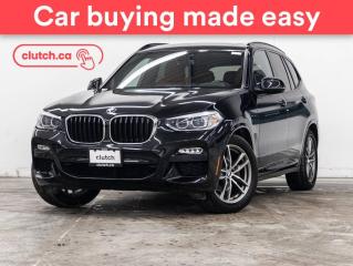 Used 2018 BMW X3 xDrive30i AWD w/ Apple CarPlay, Tri-Zone A/C, Power Panoramic Sunroof for sale in Bedford, NS