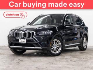 Used 2022 BMW X3 xDrive30e AWD w/ Apple CarPlay & Android Auto, Tri-Zone A/C, Nav for sale in Toronto, ON
