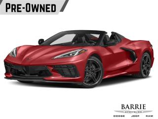 Used 2023 Chevrolet Corvette Stingray 2LT CONVERTIBLE ! | GT2 BUCKET SEATS | HEADS UP DISPLAY | PERFORMANCE EXHAUST | CARBON FLASH METALLIC PAINT | 5 TRIDENT WHEELS & MUCH MORE ! for sale in Barrie, ON
