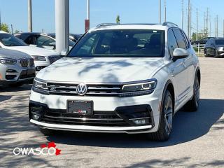 Used 2018 Volkswagen Tiguan 2.0L Highline! Leather! Fully Certified! for sale in Whitby, ON