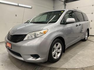 Used 2012 Toyota Sienna V6 | ONLY 115,000 KMS! | 7-PASS | A/C | PWR GROUP for sale in Ottawa, ON