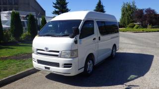 Used 2005 Toyota Hiace Wheelchair Passenger Van With Ramp Right Hand Drive for sale in Burnaby, BC