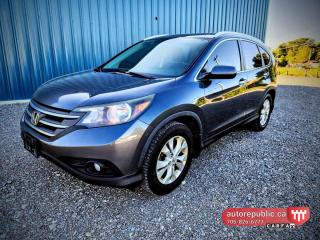Used 2013 Honda CR-V Touring AWD Loaded Local trade in Asis Special for sale in Orillia, ON