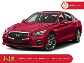Used 2017 Infiniti Q50 Red Sport 400 for sale in Brandon, MB